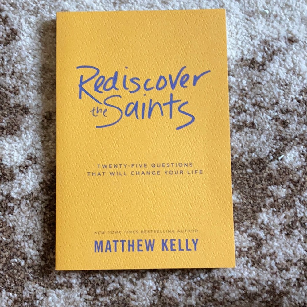 Book rediscover the saints
